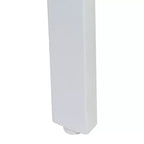 Étagère à 5 niveaux Honey-Can-Do : Étagère échelle blanche, cadre en acier, hauteur de 172 cm, capacité de 22,7 kg, finition plaquée