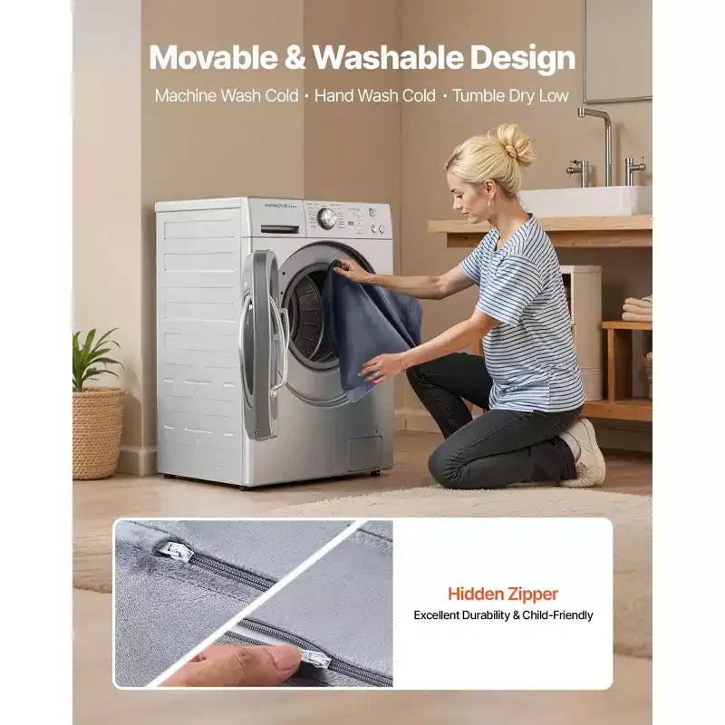 Canapé de jeu modulaire VEVOR pour enfants, canapé-lit sectionnel pour tout-petits avec accoudoirs, éponge 28D et poil court, canapé modulaire convertible pour enfants, 14 pièces, gris