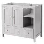 Meuble-lavabo Karl Home gris sans évier
