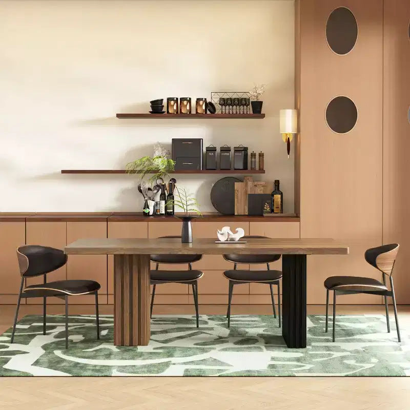 Gaoyangjiaju Table à manger moderne de 180 cm pour 6 à 8 personnes