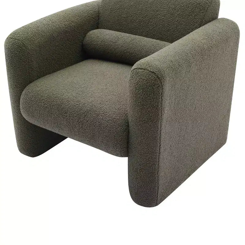 Fauteuil d'appoint moderne GDFStudio Jeremy 33.5 avec dossier et coussin