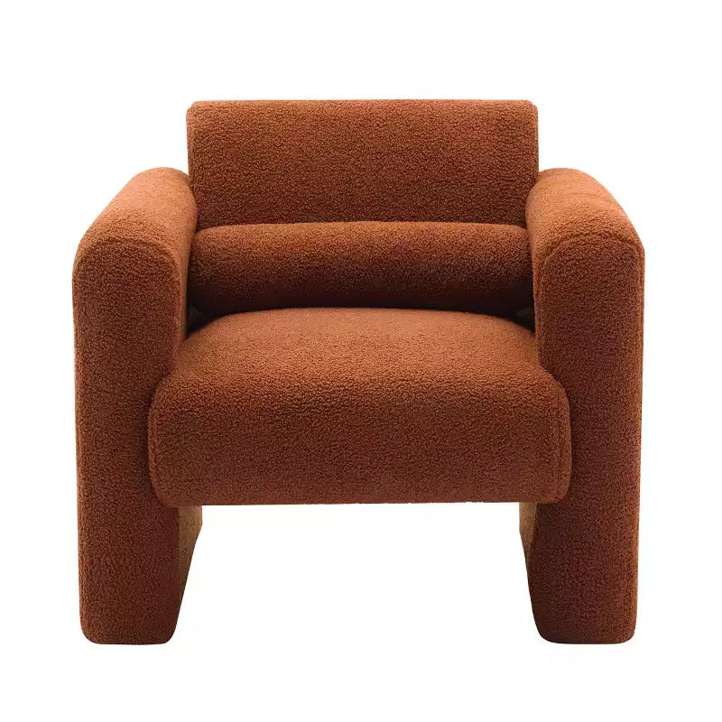 Fauteuil d'appoint moderne GDFStudio Jeremy 33.5 avec dossier et coussin