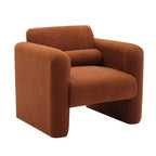 Fauteuil d'appoint moderne GDFStudio Jeremy 33.5 avec dossier et coussin