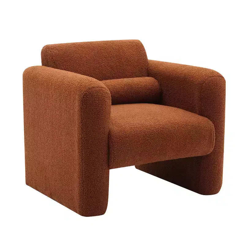Fauteuil d'appoint moderne GDFStudio Jeremy 33.5 avec dossier et coussin