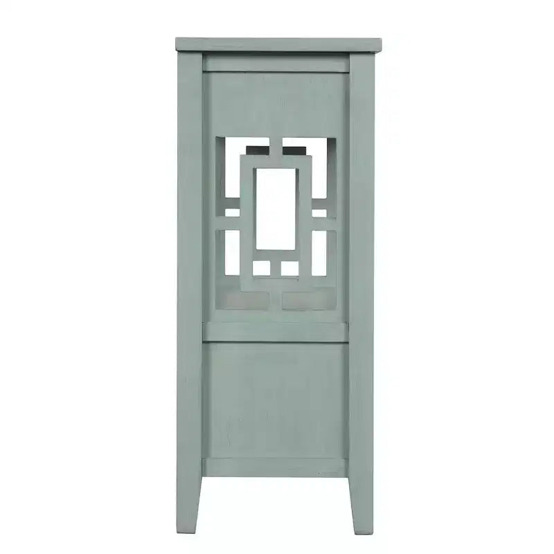 Okak Meuble d'appoint 36 po, Buffet avec 4 tiroirs et 1 étagère ouverte, Armoire de rangement pour salon, salle à manger, cuisine