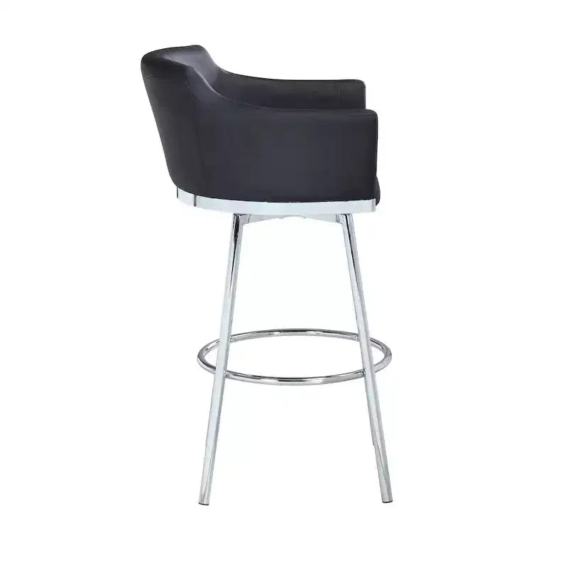 Chintaly Imports, tabouret de bar moderne avec mémoire de position et pivotant