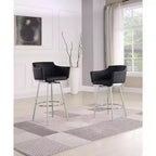 Chintaly Imports, tabouret de bar moderne avec mémoire de position et pivotant