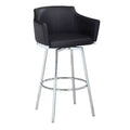 Chintaly Imports,Modern Club Bar Stool Memory Swivel