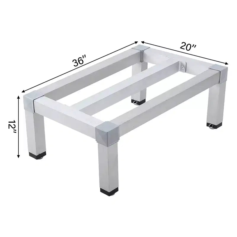 Étagère de rangement en aluminium COZONY, étagère de qualité commerciale à haute capacité, étagère utilitaire polyvalente pour cuisine, restaurant, supermarché