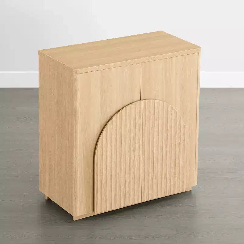 Buffet de rangement moderne Spruce & Spring avec motif ondulé