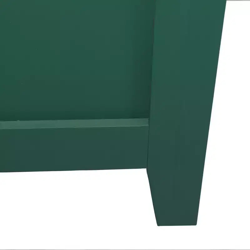 Meuble console de rangement GDFStudio Rhodes mi-siècle moderne en bois de sapin de 150 cm avec 4 portes