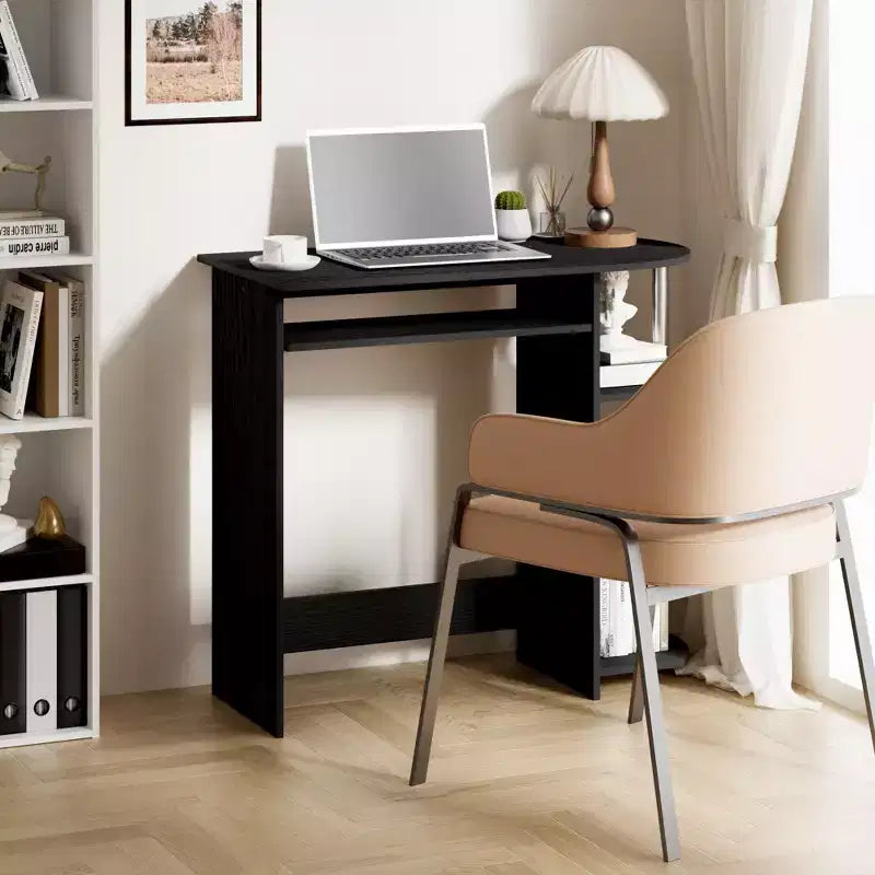 HOMLUX Bureau d'ordinateur large de 15 po avec plateau à clavier et 2 compartiments