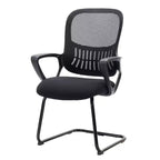 Okak Ergonomic Office Chair with Padding Seats, Computer Chair with Armrest and Lumbar Support, Desk Chair for Reading Room, Study