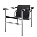 HomeRoots 24 Silver Stainless Steel Arm Chair