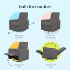 Fauteuil inclinable et pivotant daVinci Piper