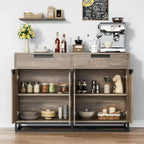 2 tiroirs et 4 portes, Meuble buffet/bahut pour cuisine,