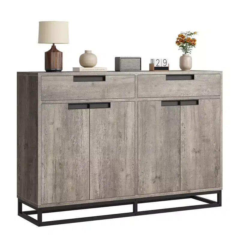 2 tiroirs et 4 portes, Meuble buffet/bahut pour cuisine,