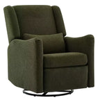 Fauteuil inclinable et pivotant Polibi Modern Wingback Glider