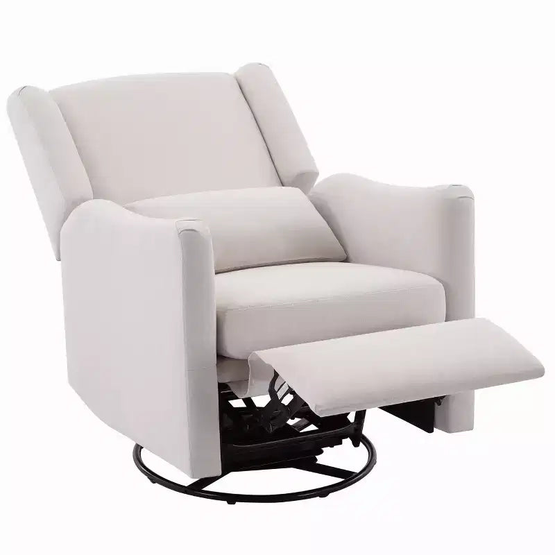 Fauteuil inclinable et pivotant Polibi Modern Wingback Glider