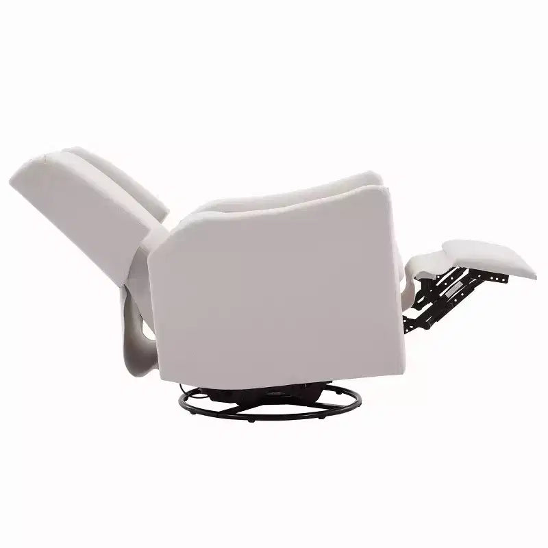Fauteuil inclinable et pivotant Polibi Modern Wingback Glider