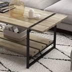 Table basse de salon, table basse pour petit espace, meuble de bureau à domicile