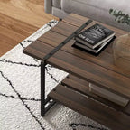 Table basse de salon, table basse pour petit espace, meuble de bureau à domicile