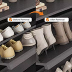 Meuble à chaussures avec tiroirs basculants, meuble à chaussures en bois dissimulé, meuble de rangement à chaussures autoportant pour entrée ou couloir