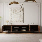 Meuble TV et consoles multimédias Luck Live Farmhouse 94.48 avec grand espace de rangement