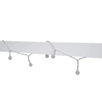 Lit de sol pleine grandeur pour enfants, lit Montessori en bois avec clôture et lumière LED, lit cabane pleine grandeur avec fenêtre et toit pour filles et garçons