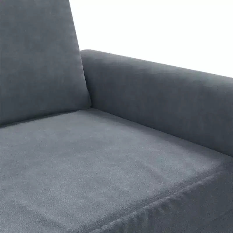vidaXL Fauteuil club rembourré en velours pour salon