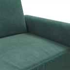 vidaXL Fauteuil club rembourré en velours pour salon