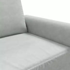 vidaXL Fauteuil club rembourré en velours pour salon