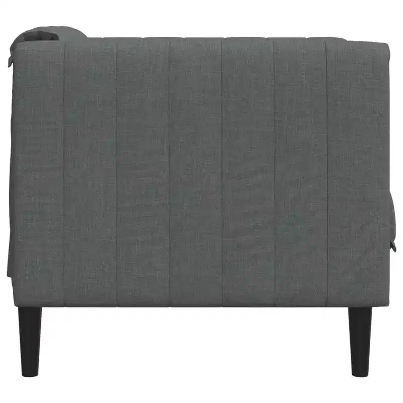 vidaXL Fauteuil canapé en similicuir suédé marron