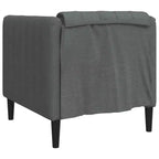 vidaXL Fauteuil canapé en similicuir suédé marron