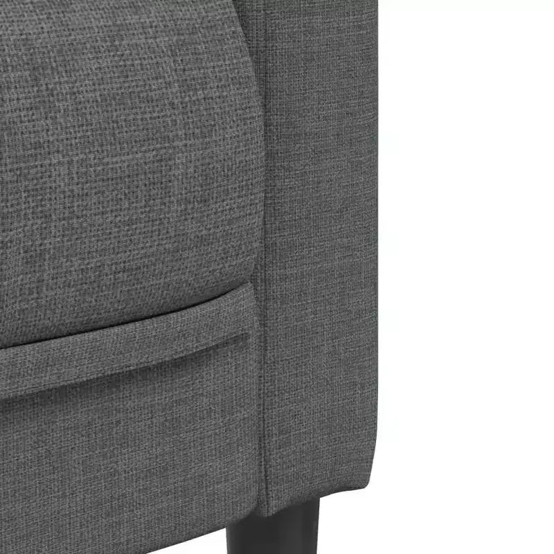 vidaXL Fauteuil canapé en similicuir suédé marron