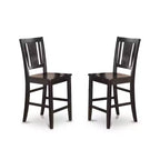 Ensemble de salle à manger hauteur comptoir - Table et chaises 3 pièces - Ensemble de pub de cuisine moderne - Table 30x48 pouces