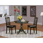 Ensemble table de cuisine avec 2 chaises - Table et chaises pour petits espaces