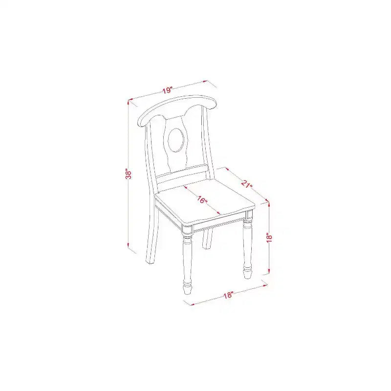 Ensemble de salle à manger 3 pièces HomeStock, dessus en bois massif finition blanc lin, avec table à rallonges