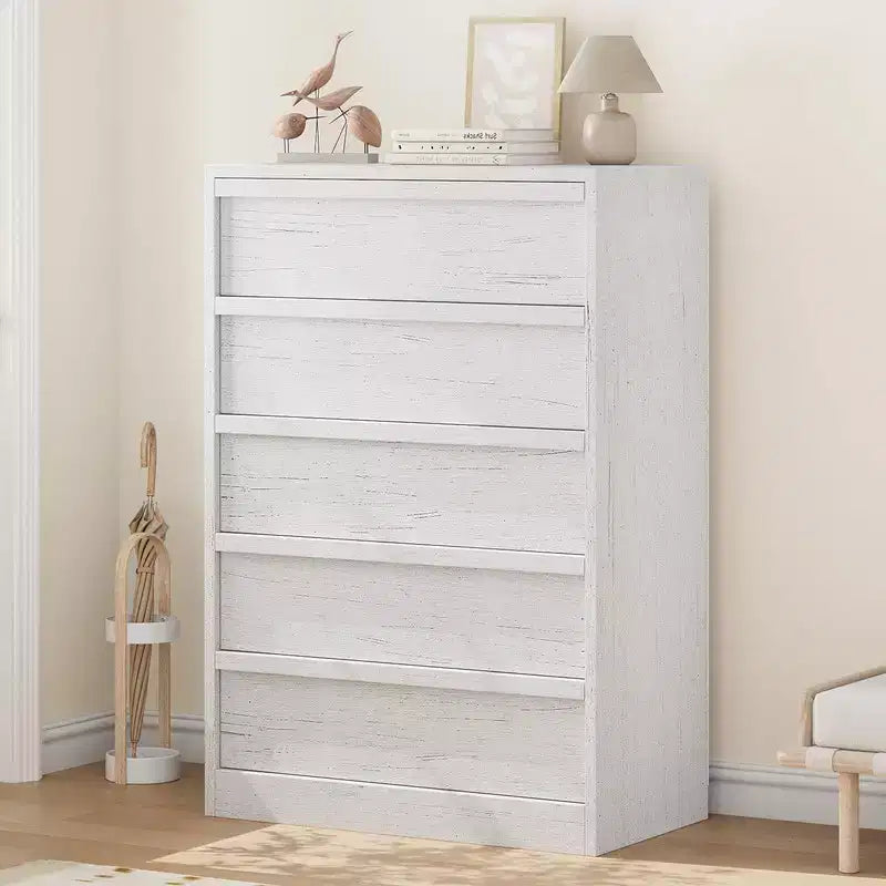 Drawer Dresser for Bedroom, Tall Chest of Drawers with Large Storage for Nursery and Entryway