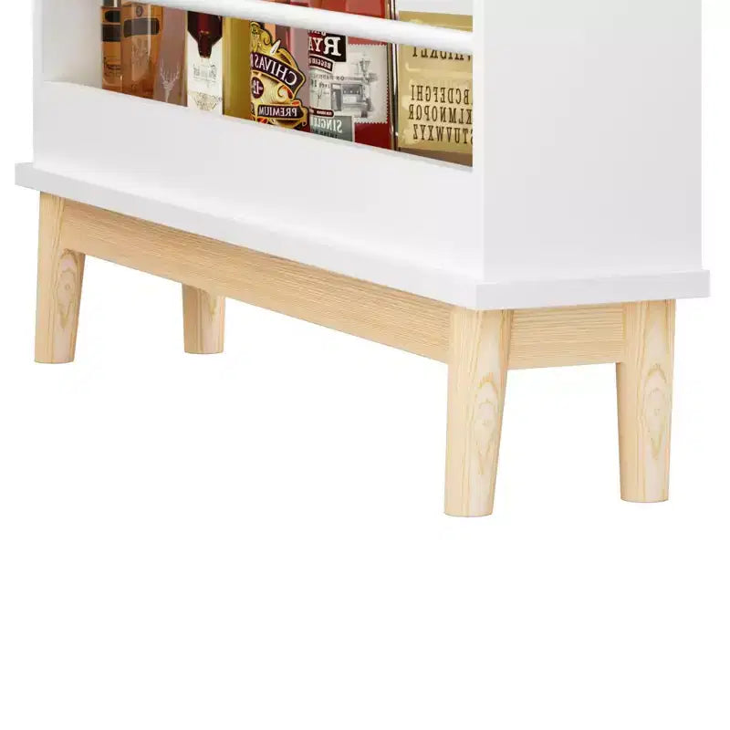 Étagère murale pour enfants Homy Casa avec présentoirs frontaux, blanche
