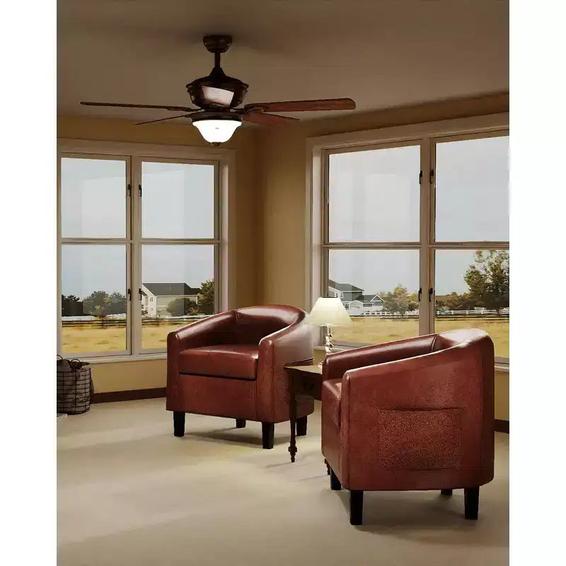 Fauteuils d'appoint en similicuir, fauteuils club baril avec assise moelleuse pour salon, chambre, salle de lecture, salle d'attente