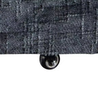 Canapé d'angle inclinable rectangulaire en tissu avec accoudoir droit de 89,8 pouces de large