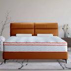 Whisen 10 Matelas hybride double et matelas respirant de soulagement de la pression avec mousse à mémoire de forme, ressorts ensachés, fermeté moyenne
