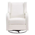 Fauteuil inclinable électrique et planeur pivotant, fauteuil inclinable planeur pivotant avec port USB et capacité de poids de 113 kg