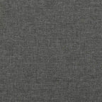 Cadre de lit sommier tapissier gris foncé jumeau XL en tissu (États-Unis seulement)