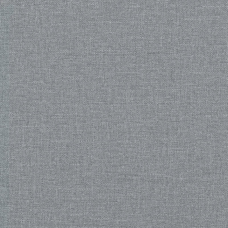 Cadre de lit gris clair en polyester, contreplaqué, bois composite, double