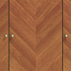 Buffet Galano avec portes à motifs chevrons 112,5 cm L 40 cm P 76 cm H