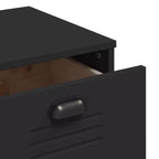 vidaXL Meuble de Rangement à Tiroirs Classeur de Dossiers Meuble de Salon en Bois de Pin Massif