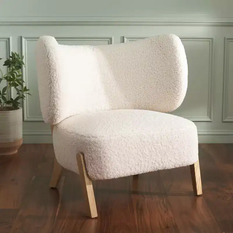 Fauteuil Jakoda - ACH4525 - Blanc cassé/Naturel - Safavieh