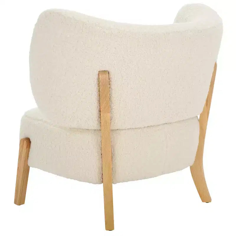 Fauteuil Jakoda - ACH4525 - Blanc cassé/Naturel - Safavieh